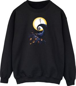 Nightmare Before Christmas - mikina pre mužov/dámy Uni BI2028 (3XL) (čierna)