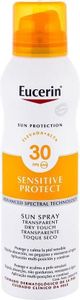 Eucerin Sensitive Protect Sun Spray Transparent Dry Touch Spf30 200 Ml