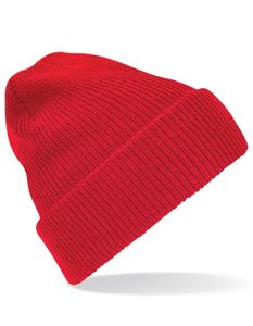Heritage Beanie Wintermütze - Farbe: Classic Red - Größe: One Size