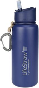 LifeStraw Go Edelstahl Wasserfilterflasche 710ml blue