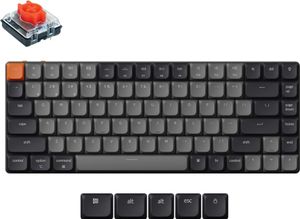 Mechanická klávesnica Keychron K3 QMK/VIA Kabelloss verzia 3, RGB LED, Hot-swap, nízkoprofilový 2.0 červený spínač Keychron K3X-H1