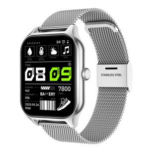 1,83 Zoll Smartwatch IP67 Wasserdichte Sportuhr BT5.2 Intelligente Uhr Fitness Tracker Multifunktionsuhr Kompatibel mit Android5.0/iOS10.0