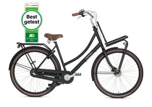 Popal Daily Dutch Prestige N3 - Hollandrad - Citybike - Damen - 53 centimeter - Mattschwarz