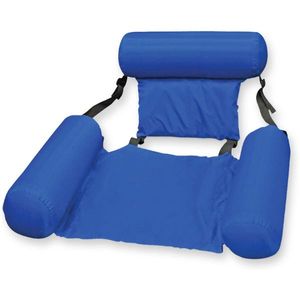 Luftmatratze Pool, Aufblasbarer Sessel, Wasserstuhl mit Rückenlehne und Armlehnen, Schwimmsitz, Poolsitz, Wasser Relaxstuhl - AQUASEAT