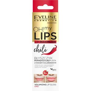 EVELINE Oh My Lips Lip Maximizer Lipgloss mit Hyalurons&#228 ure Chili 4.5ml