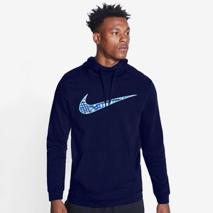 Mikina NIKE Dry PO Fleece PX Cnct 1.2 Blue Modrá M