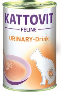 KATTOVIT ¦ Urinary - Drink - 24 x 135ml ¦ Drink für Katzen mit Ammoniumchlorid zur Vorbeugung von Harnsteinbildun in der Dose