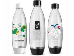 SodaStream Sada 3ks lahví, Objem lahve: 1 litr, Zdravotně nezávadný plast bez BPA, vhodné do výrobníku SPIRIT