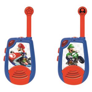 Lexibook Krótkofalówki walkie talkie cyfrowe z zasięgiem do 2 km Mario Kart