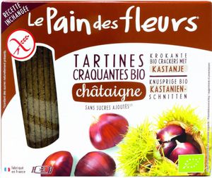 Kastanien-Knäckebrot glutenfrei150 g Pain Des Fleurs