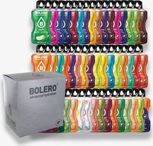 48 Bolero Sticks 3g Instant Getränkepulver zuckerfrei kalorienarm Mix Mixpaket Testpaket Kennenlernpaket Probierpaket beliebte Sorten Frucht Beeren