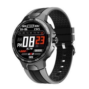 E15 Chytré hodinky Venkovní sportovní mechanické hodinky Vodotěsný monitor srdečního tepu Sledování spánku Stříbrná šedá