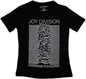 Joy Division - Tričko "Unknown Pleasures" pre ženy RO10360 (M) (Schwarz)
