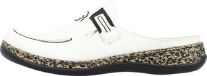 Rieker Damen Pantolette Clog Sabot 46393-80, Größe:40 EU, Farbe:Weiß