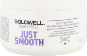 Goldwell Dualsenses Just Smooth 60sec Treatment Bändigende Haarmaske für widerspenstiges Haar 500 ml