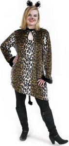Bigshirt Leo Katze Leopard Karneval Fasching Kostüm 54