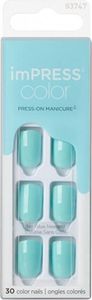 Paznokcie samoprzylepne Impress Color Mint To Be Nails (30 sztuk)