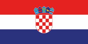 Vlajka Chorvátska FLAGHR Chorvátsko 90 x 150 cm