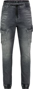 Sublevel Jogger-Jeans mit Kordelzug und Cargotaschen Größe: 36W