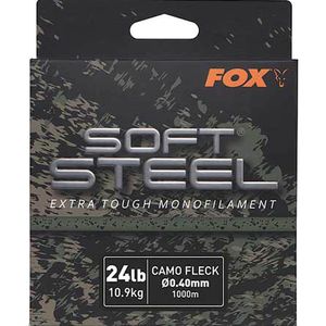 Żyłka Rzutowa Monofilament Fox Soft Steel Fleck Camo 24lb 0.40mm x 1000m