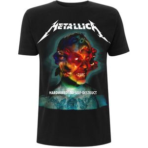 Metallica - "Hardwired" T-Shirt für Herren/Damen Unisex RO742 (L) (Schwarz)