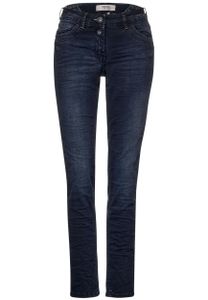 Cecil Loose Fit Jeans, blue/black used wash