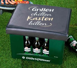 GILDE Kunststoff Sitzpolster Grillen chillen Kasten Killen 49827 universell