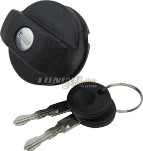 Korek zbiornika paliwa zamknięcie korka 2x KEY do VW Audi Seat Skoda