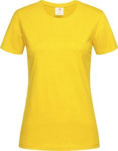 Stedman ST2600 | Classic Ladies Damen T-Shirt - Farbe: Sunflower Yellow - Größe: M