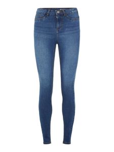 NOISY MAY Skinny Jeans 'Callie', 27007979, Medium Blue Denim, Gr. 25 x 32