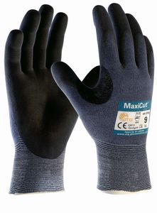 ATG Schnittschutz-Strickhandschuh MaxiCut Ultra 44-3745HCT, Gr 6 blau/schwarz