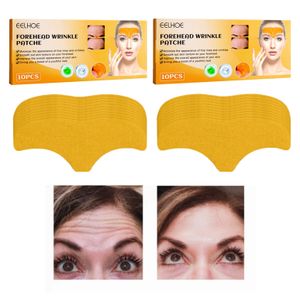 40er Pack Gesichtspflaster gegen Stirnfalten,Faltenpflaster mit hydrolysiertem Kollagen, natürlichen Inhaltsstoffen,glätten feine Linien und Falten