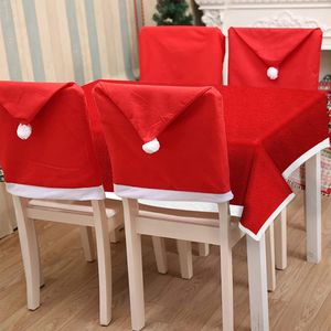 Tischdecke Weihnachten - Rechteckige Weihnachtstischdecke - Antifouling und Waschbar - Tischdecken Kommt mit 4 Stück Weihnachtlichen Stuhlhussen - Weihnachtliche Tischdekoration 182x133CM