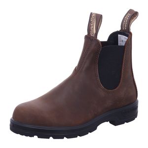 Blundstone braun mode, Größe:11, Farbe:antique brown black elastic