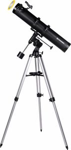 Bresser Galaxia 114/900 Eq Newton Teleskop Schwarz  Schwarz One Size