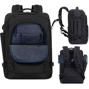 RIVACASE 8461 black Travel Laptop Backpack 17.3