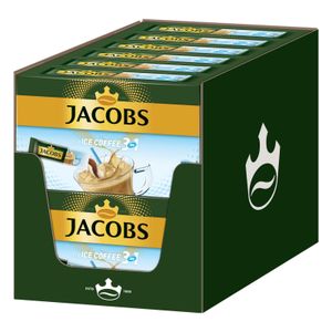 JACOBS Löskaffee 3in1 Typ Ice Coffee löslicher Kaffee 12 x 10 Getränke Sticks