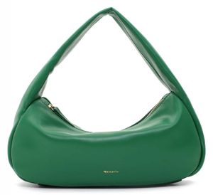 Tamaris Damen Schultertasche Beutel breiter Riemen slouchy Leana 32130, Farbe:Grün