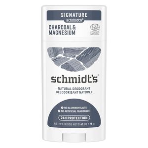 Schmidt's natürlicher Deo Stick Aktivkohle & Magnesium Deodorant ohne Aluminium vegane Naturkosmetik für langanhaltende Frische 75 g 1 Stück Schmidt's natürlicher Deo Stick Aktivkohle & Magnesium Deodorant ohne Aluminium vegane Naturkosmetik für langanhaltende Frische 75 g 1 Stück