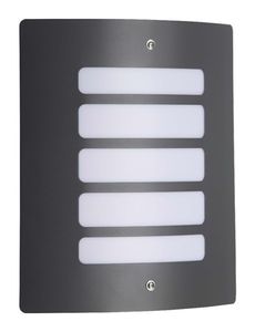 Vonkajšie nástenné svietidlo TODD čierne 1x60W/E27