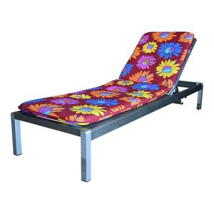 Best Freizeitmöbel Auflage Liegestuhl Sonnen-Garten-Liege Rollliege Kissen Stuhlauflage 6 cm