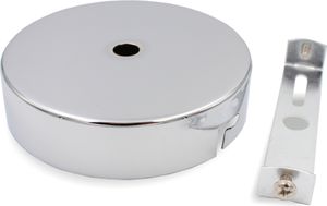 Metall Baldachin Standard mit Bajonett | Ø 100 mm | Höhe 25 mm | Chrom