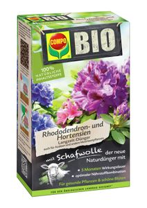 COMPORhododendron & Hortensien LGZ-Dünger mit Schafwolle 2 kg