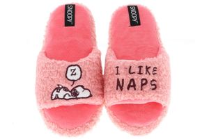 PEANUTS Snoopy Kinder Mädchen Damen Pantoletten Hausschuhe Pantoffeln pink/rosa, Größe:38/39, Farbe:Pink