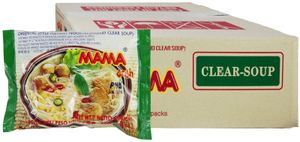[ 30x 55g ] MAMA Instant Reisnudeln Pho orientalischer Art / Klare Suppe / Clear Soup