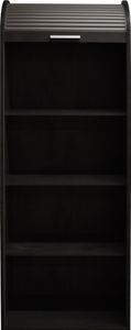 Jalousieschrank "Jalousieschrank" in schwarzstahl / graphit mit 2 Einlegeböden. Abmessungen (BxHxT) 69x192x44 cm