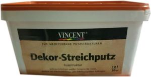 Vincent Dekor Streichputz Feinstruktur Weiß 10 liter
