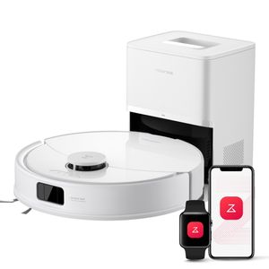 Roborock Q10 PF+ Staubsauger Roboter mit Wischfunktion 10000 Pa (Upgrade von Q8 max+), Auto-Entleerungsstation für 7 Wochen, Dual Anti-Tangle-System