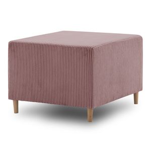 FIREZE Couch Puff Hocker Wohnzimmer Fußhocker Für Sessel - Sitzhocker | Poso 027 Rosa