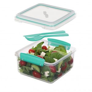 Lunchbox Kunststoff Frühstücksbox Brotdose Mintgrün SISTEMA 1,2 l